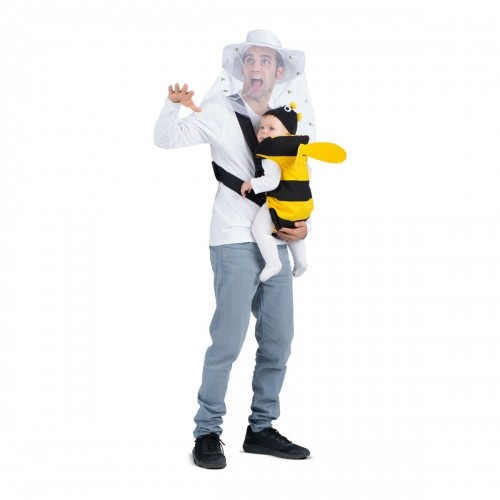 Маскарадные костюмы для взрослых My Other Me новорожденный Пчела Пчеловод Жёлтый Чёрный (3 Предметы) image 1