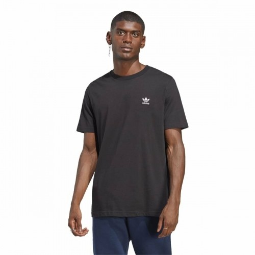 Men’s Short Sleeve T-Shirt Adidas ESSENTIAL TEE IA4873  Black image 1