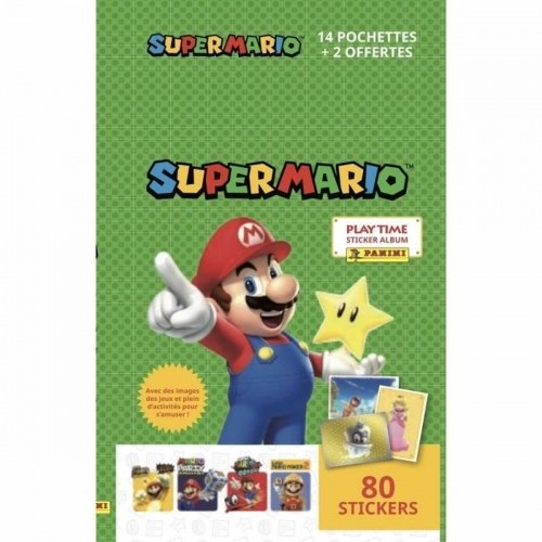 Chrome Pack Panini 14+2 80 штук Super Mario Bros™ image 1