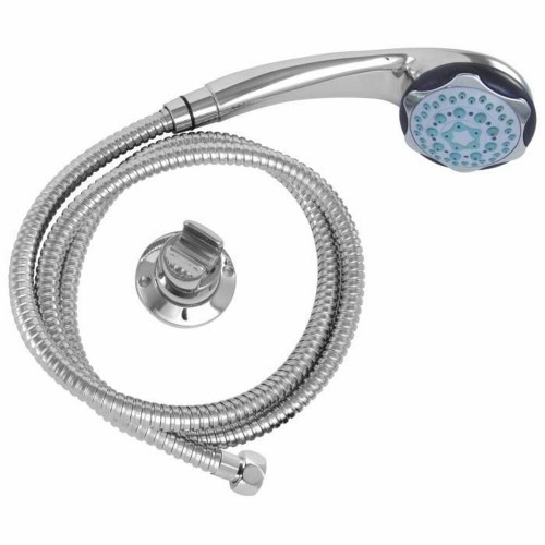 A shower head with a hose to direct the flow Rousseau Heko Stop'O Stainless steel 150 cm 5 Positions image 1