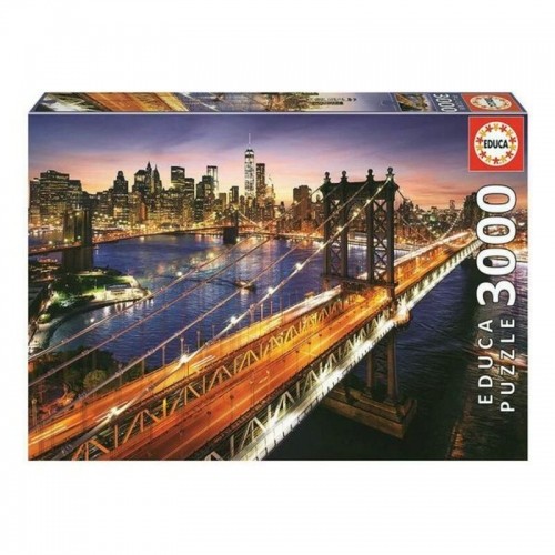 Puzzle Educa Manhattan 3000 Pieces image 1