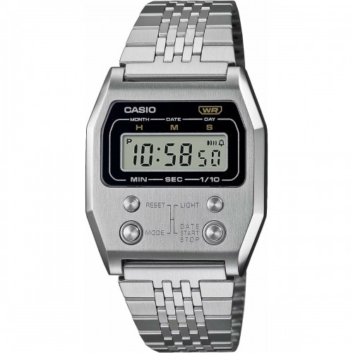 Vīriešu Pulkstenis Casio A1100D-1EF Pelēks Sudrabains image 1