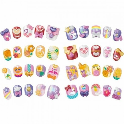 Manicure Set Aquabeads 35007 Children's Multicolour Plastic image 1