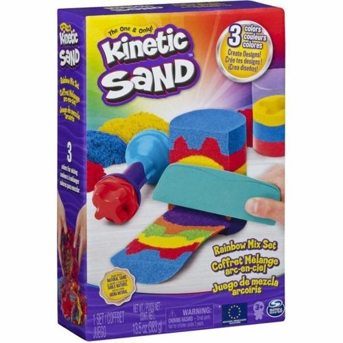 Burvju Smiltis Kinetic Sand 6053691 Varavīksni image 1