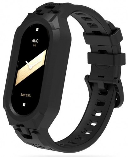 Tech-Protect watch strap Armour Xiaomi Mi Band 8/8 NFC, black image 1