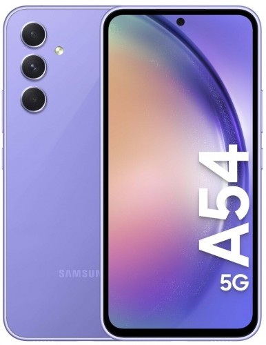 Samsung Galaxy A54 5G 128GB Awesome Violet 16,31cm (6,4") Super AMOLED Display, Android 13, 50MP Triple-Kamera image 1