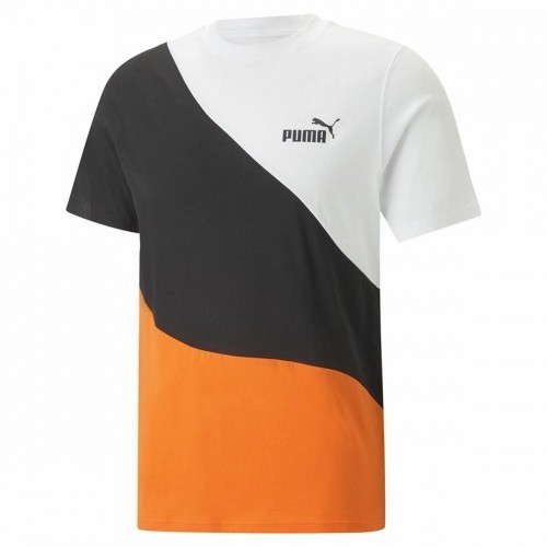 T-shirt Puma Power Cat Dark Orange Men image 1