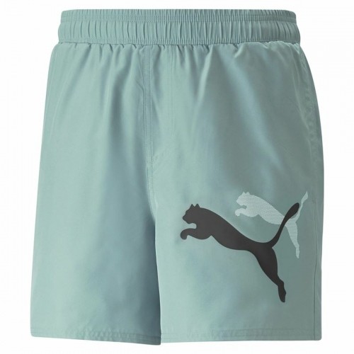 Vīriešu Sporta Šorti Puma Ess+ Logo Power Cat For All Time Aquamarine Zaļš image 1