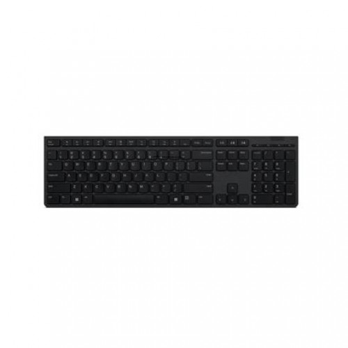 Lenovo Professional Wireless Rechargeable Keyboard 4Y41K04074 Lithuanian, Scissors switch keys, Grey image 1