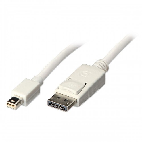 Mini DisplayPort to DisplayPort Adapter LINDY White image 1
