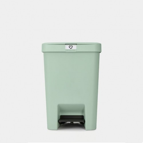 BRABANTIA atkritumu tvertne ar pedāli StepUp,25 l, Jade Green - 800283 image 1