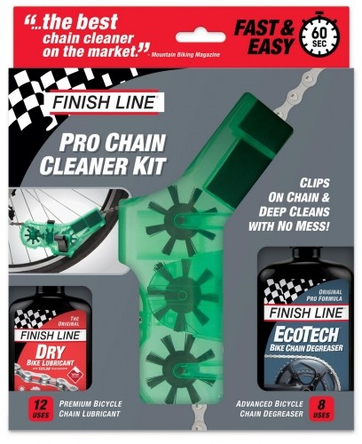 Ķēdes kopšanas komplekts Finish Line Chain Cleaner with degreaser and lube image 1