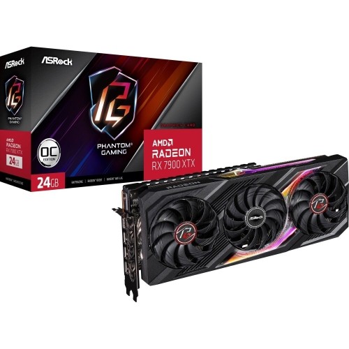 ASRock Radeon RX 7900 XTX Phantom Gaming OC Grafikkarte - 24GB GDDR6, HDMI, 3x DP, HDMI image 1