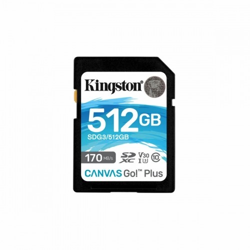 Карта памяти микро-SD с адаптером Kingston SDG3/512GB image 1