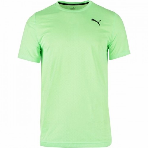 Men’s Short Sleeve T-Shirt Puma Train Fav Blaster Fizzy Green Lime green image 1