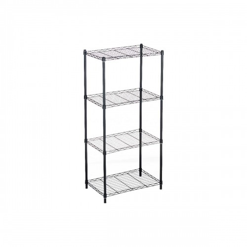 Shelves 56 x 35 x 120 cm Black Metal Plastic image 1