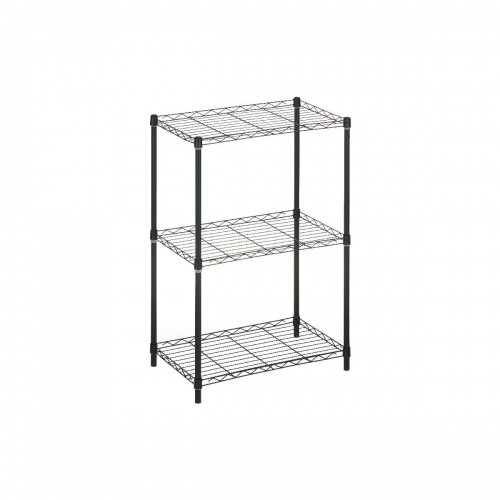 Shelves 56 x 35 x 80 cm Black Metal Plastic image 1