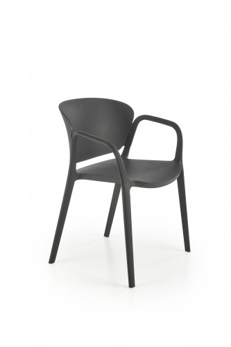 Halmar K491 chair, black image 1