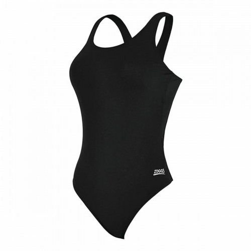 Women’s Bathing Costume Zoggs Cottesloe Powerback Black image 1