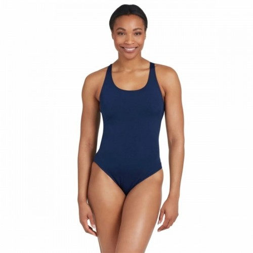 Women’s Bathing Costume Zoggs Cottesloe Powerback Blue image 1