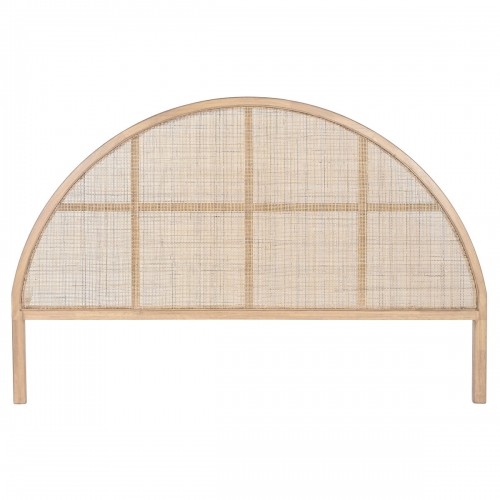 Изголовье кровати Home ESPRIT Натуральный древесина каучукового дерева 180 x 3,5 x 120 cm image 1
