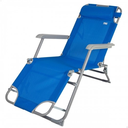 Reclining lounder Aktive Blue 153 x 33 x 47 cm image 1