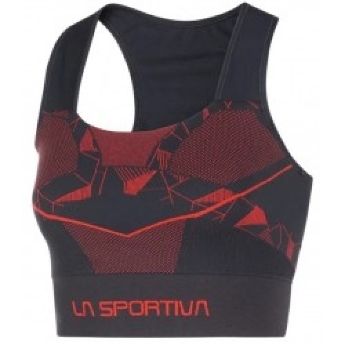 La Sportiva Bra FOCUS II Top W XS Black/Cherry Tomato image 1