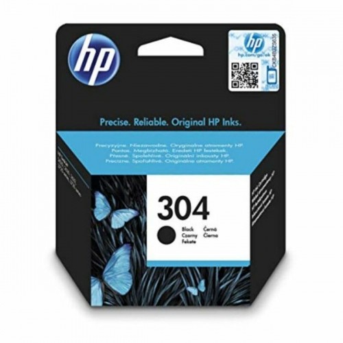 Картридж с оригинальными чернилами HP 304 Чёрный image 1