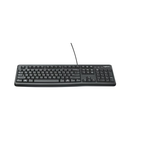 Keyboard Logitech Keyboard K120 for Business Black White English image 1