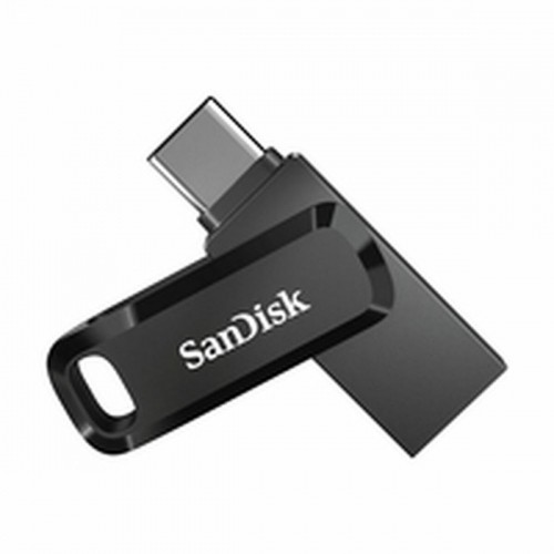 USВ-флешь память SanDisk SDDDC3-128G-G46 Чёрный Чёрный/Серебристый 128 Гб image 1