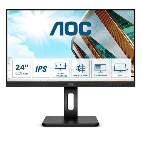 Monitors AOC 24P2Q 24" FHD LED IPS LED LCD AMD FreeSync Flicker free image 1
