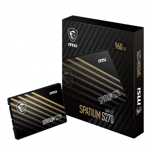 Жесткий диск MSI SPATIUM S270 960 GB SSD image 1