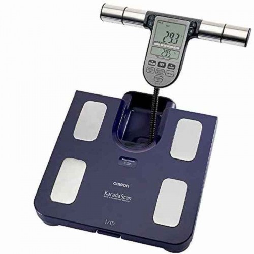 Digital Bathroom Scales Omron BF511 Body Fat Ratio Blue image 1