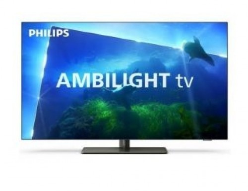 Philips  
         
       TV Set||65"|OLED/Smart|3840x2160|Wireless LAN|Bluetooth|Google TV|Metallic|65OLED818/12 image 1