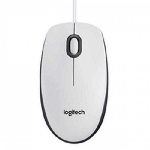 Optical mouse Logitech 910-003360 800 dpi White (1 Unit) image 1