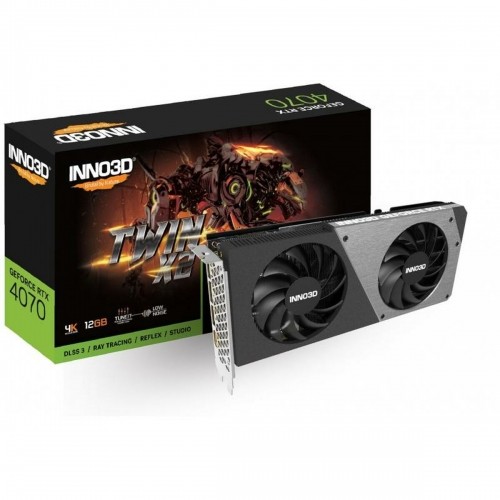 Graphics card INNO3D N40702-126X-185252N GEFORCE RTX 4070 GDDR6X 12 GB image 1