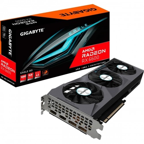 Graphics card Gigabyte GV-R66EAGLE-8GD AMD Radeon RX 6600 GDDR6 image 1