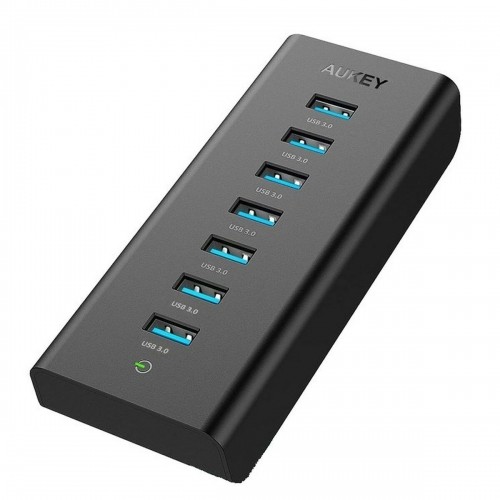 USB Hub Aukey CB-H3 Black image 1