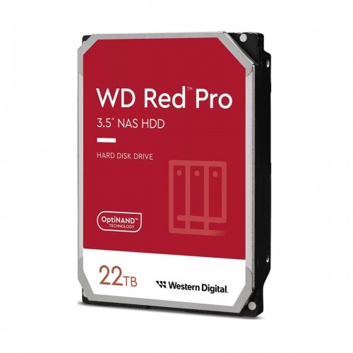 Hard Drive Western Digital Red Pro NAS 3,5" 22 TB image 1