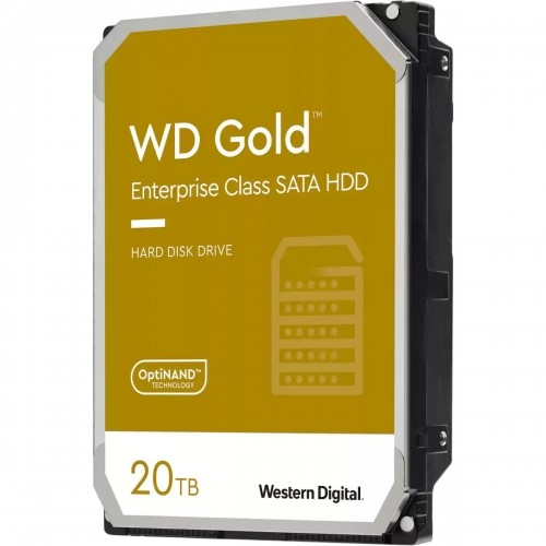 Cietais Disks Western Digital Gold 3,5" 20 TB image 1