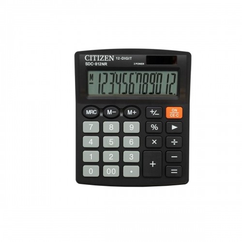 Калькулятор Citizen SDC-812NR Чёрный image 1