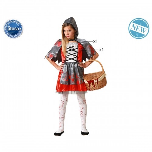 Costume for Children Little Red Riding Hood Bloody image 1