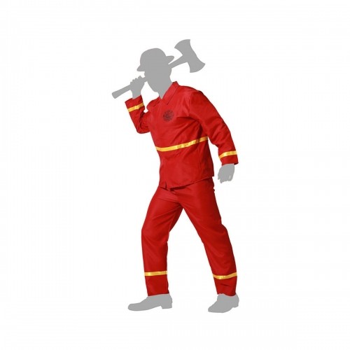 Bigbuy Carnival Маскарадные костюмы для взрослых Пожарник image 1