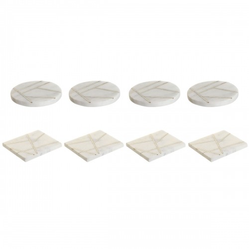 Coasters Home ESPRIT Brass Marble (2 Units) image 1