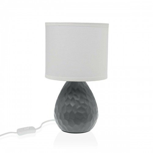 Desk lamp Versa Grey White Ceramic 40 W 15,5 x 27,5 cm image 1