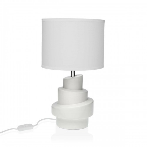 Desk lamp Versa White Ceramic 20 x 35 cm image 1