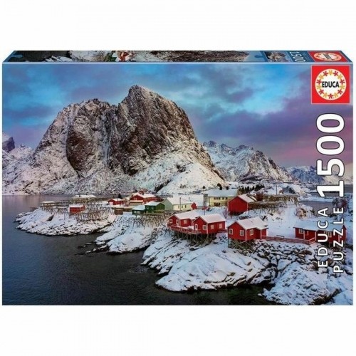Puzzle Educa Lofoten Islands - Norway 1500 Pieces 85 x 60 cm image 1