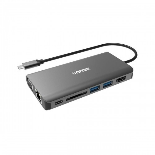 USB-разветвитель Unitek D1019A Серый image 1