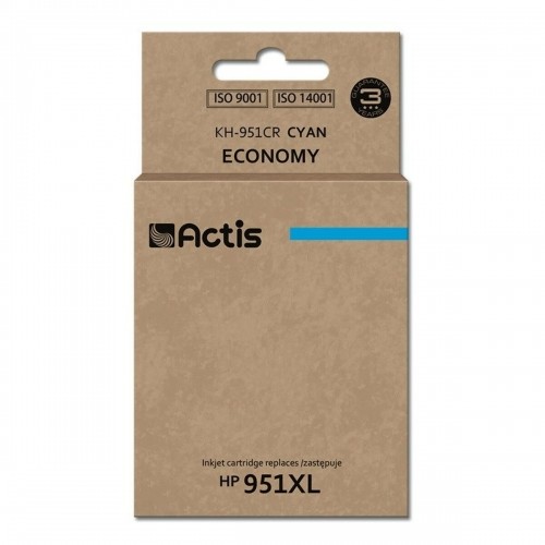 Original Ink Cartridge Actis KH-951CR Cyan image 1