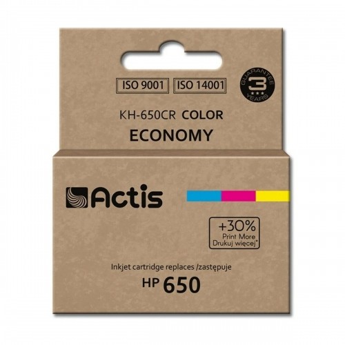 Картридж с оригинальными чернилами Actis KH-650CR Розовый/Желтый image 1